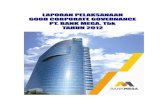 Pelaksanaan Good Corporate Governance - 2012