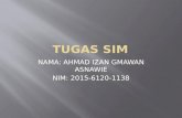 Tugas SIM (Ahmad Izan Gamawan A)