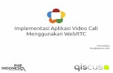 Implementasi Aplikasi Video Call Menggunakan WebRTC