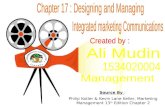 merancang dan mengelola komunikasi pemasaran terintegrasi (designing and managing integrated marketing communications)