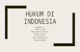 ppkn tentang : Hukum di indonesia