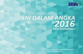 SNI Dalam Angka 2016 - Edisi September
