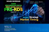 Wibie G - PRS-RDS - versi 2 - Solusi Investasi Rekomendasi Sinyal Reksa Dana Saham - Strategi Market Timing