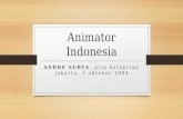Animator indonesia ( ANDRE SURYA )