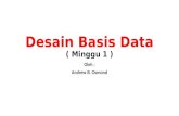 Desain Basis Data (1)