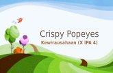 "Crispy Popeyes"