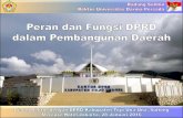 Peran dan Fungsi DPRD dalam Pembangunan Daerah