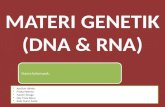 Materi Genetik (DNA & RNA)