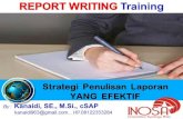 Materi6: Pelatihan REPORT WRITING_Strategi Penulisan Laporan yang Efektif"