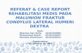 Case report Rehabilitasi Medis pada Malunion fraktur condylus lateralis