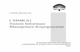 [ SIMKA] Sistem Informasi Manajemen Kepegawaian