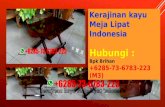 +6285-73-6783-223, Kerajinan Kayu Antik Meja Lipat Palembang, Kreasi Meja Belajar Lipat Palembang
