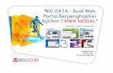 BIG DATA - Buat Web Portal Berpenghasilan 10jt/bln TANPA MODAL - UBIG.co.id