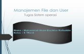 Tugas manajemen file dan user