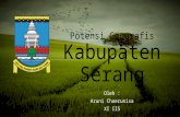 Potensi Geografis Kabupaten Serang