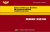 Klasifikasi Baku Komoditi Indonesia (KBKI) 2010