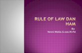 Rule of law dan ham (modul etika, profesional dan humaniora)