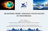 Jejaring Penelitian bidang Kesehatan di Indonesia