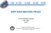 RPP DAN MATERI PKGD