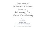 Demokrasi Indonesia: Masa Lampau, Sekarang, Dan Masa ...