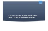 User Guide Aplikasi Surat Ijin Usaha Perdagangan