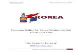 Panduan Kuliah ke Korea Selatan melalui beasiswa KGSP Info ...