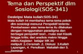 Tema dan Perspektif dlm Sosiologi(SPS-366)