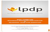 Petunjuk dan Format Dokumen-Beasiswa LPDP