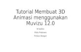 Tutorial membuat 3D animasi menggunakan muvizu 12.0