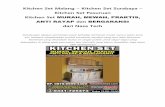 Kitchen Set Malang | Full Granit | Kitchen Set Rangka Besi | 0878 5599 4300