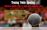 Public Speaking Inhouse