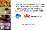 Huawei ICT   Perlindungan HC, DI, DTLST, RD, Paten