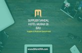 Supplier Sandal Hotel Murah Di Bali