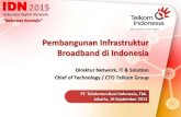 Pembangunan Infrastruktur Broadband di Indonesia