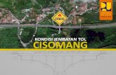 Presentasi Kondisi Jembatan Cisomang Tol Jakarta - Bandung