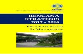 RENCANA STRATEGIS 2012 - 2016 Program Studi S1 Manajemen