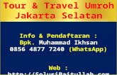 0856 4877 7240 (whats app) tour and travel umroh di jakarta selatan