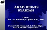 Akad Bisnis Syariah di JBN Hall 1 okt 2015 oleh KH Sidiq al Jawi