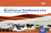 Kelas 09 SMP Bahasa Indonesia Wahana Pengetahuan Guru