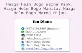 0857-9196-8895 (I-sat) Harga Helm Bogo Warna Pink, Harga Helm Bogo Wanita, Harga Helm Bogo Warna Hijau