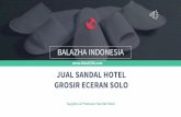 Jual Sandal Hotel Grosir Eceran Solo