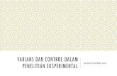 Varians dan control dalam penelitian eksperimental.pdf