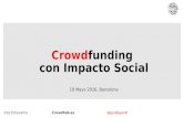 Crowdfunding para Emprendedores Sociales
