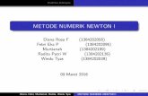 Tugas Metode Numerik Newton 6 a1 Prodi pendidikan matematika UMT
