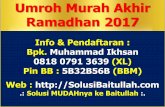 0818 0791 3639 (XL) Umroh Murah Akhir Ramadhan 2017 Jakarta Selatan