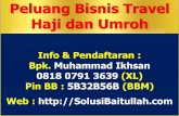 0818 0791 3639 (XL) Peluang Bisnis Travel Haji dan Umroh Jakarta Selatan