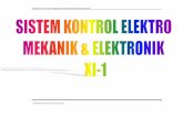 Sistem Kontrol Elektro Mekanik Elektronik 1