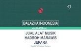Jual Alat Musik Hadroh Marawis Jepara