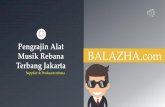 Pengrajin Alat Musik Rebana Terbang Jakarta
