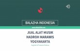 Jual Alat Musik Hadroh Marawis Yogyakarta